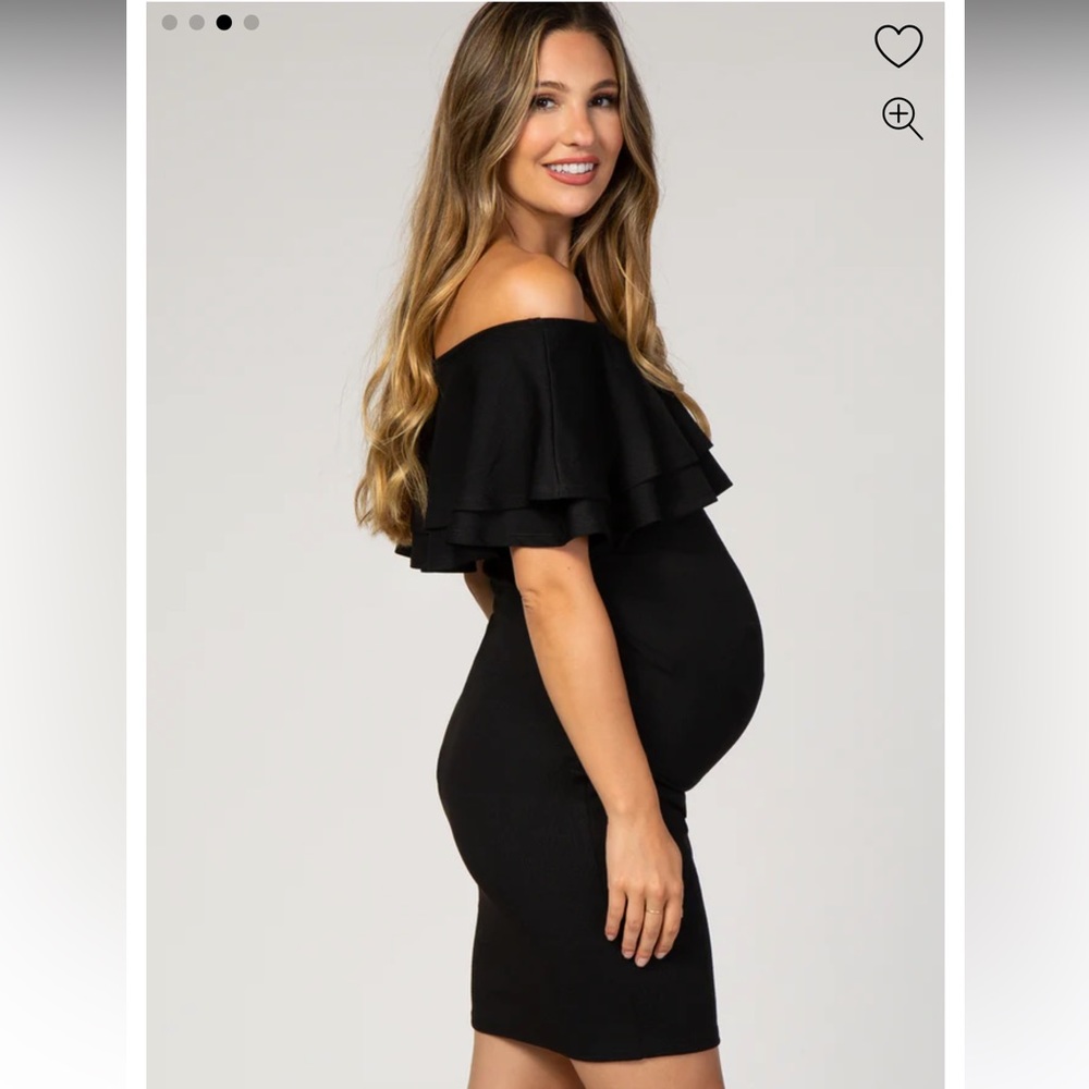 Like new black maternity dress